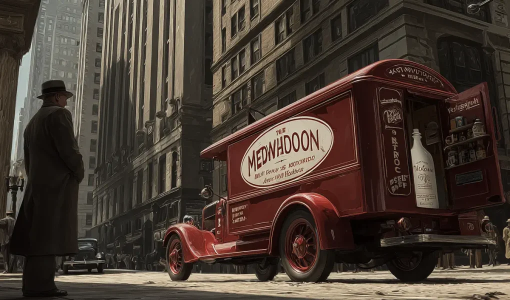 Ο Αλ Καπόνε και φορτηγό διανομής γάλακτος στο Σικάγο του ’30.