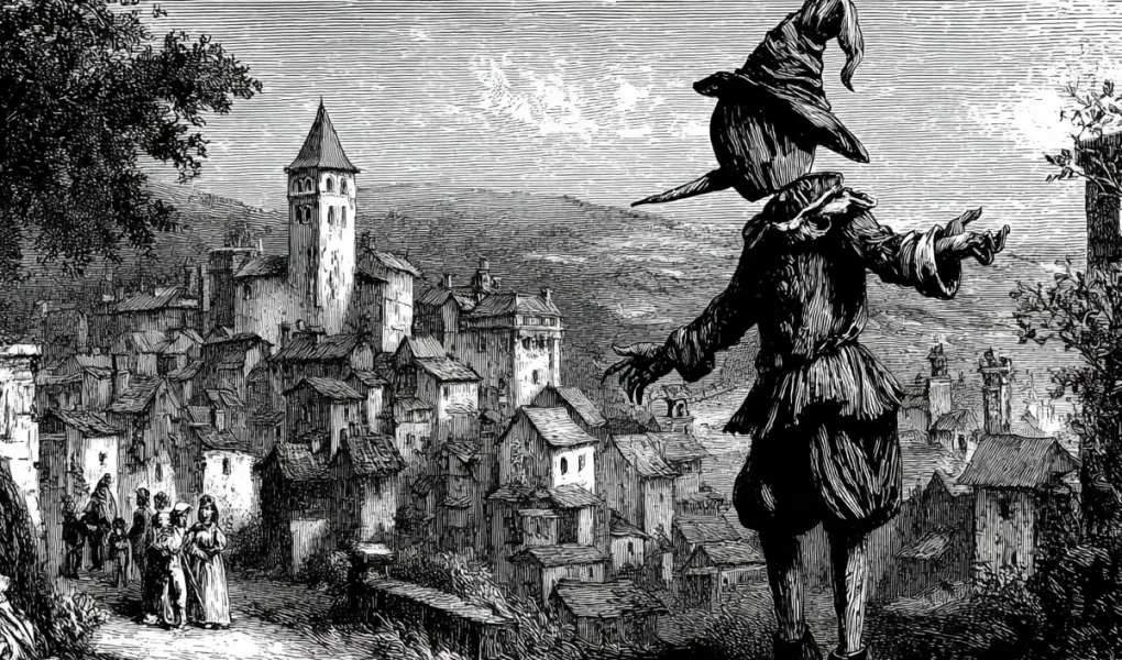 Καλλιτεχνική αναπαράσταση του αυθεντικού σκοτεινού Πινόκιο.