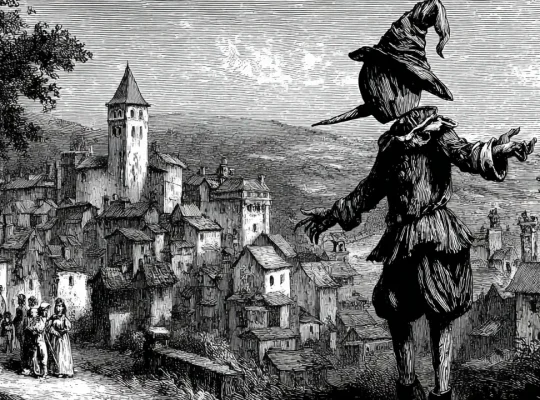 Καλλιτεχνική αναπαράσταση του αυθεντικού σκοτεινού Πινόκιο.