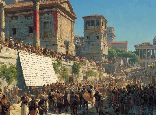 Λίστες θανάτου και πλειστηριασμοί στη ρωμαϊκή αγορά.