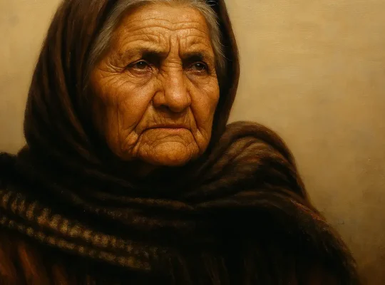 Η Ψωροκώσταινα προσφέρει το δαχτυλίδι της στο Ναύπλιο (AI generated image)