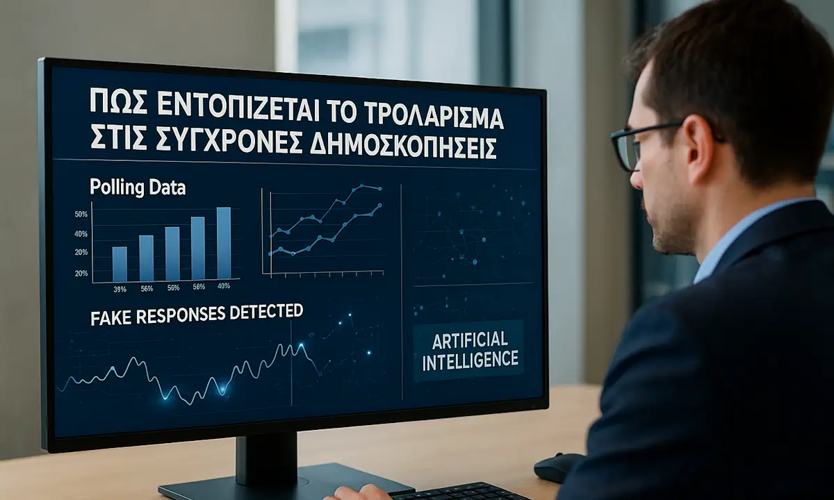 ανάλυση δεδομένων δημοσκοπήσεων με τεχνητή νοημοσύνη